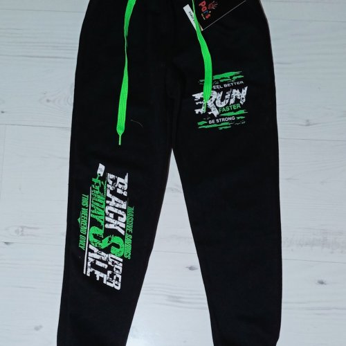 Штаны спорт Malibu2 (5-8) 36 black (деми) Malibu2 36 black