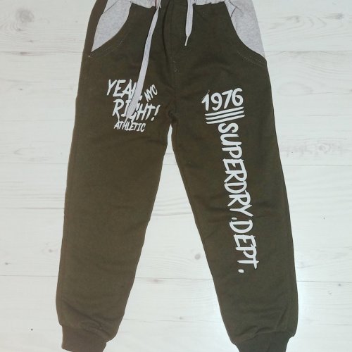 Штаны спорт Malibu2 (5-8) 67 grey (деми) Malibu2 67 grey