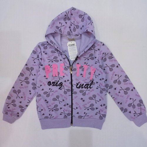 Кофта спорт Malibu2 (8-12) 16625 lilac (деми) Malibu2 16625 lilac