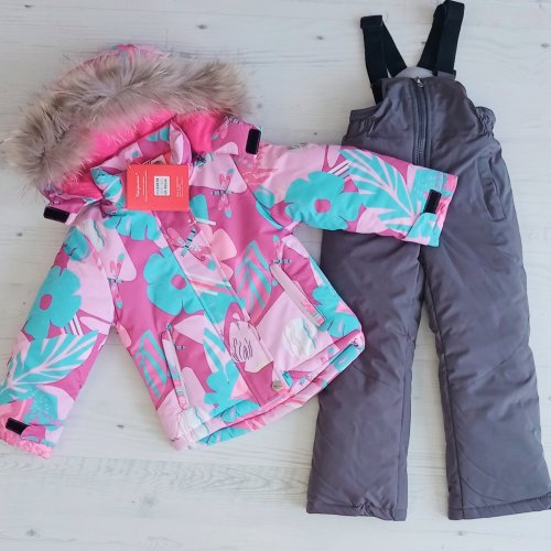 Костюм Malibu2 (92-116) 2301 pink-l.blue (зима) Malibu2 2301 pink-l.blue