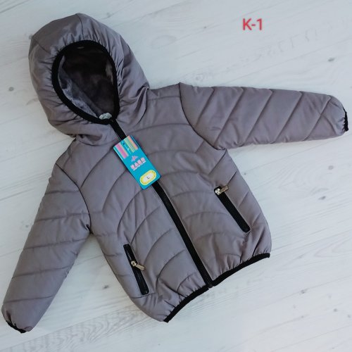 Куртка Malibu2 (4-7) K1 grey (деми) Malibu2 K1 grey