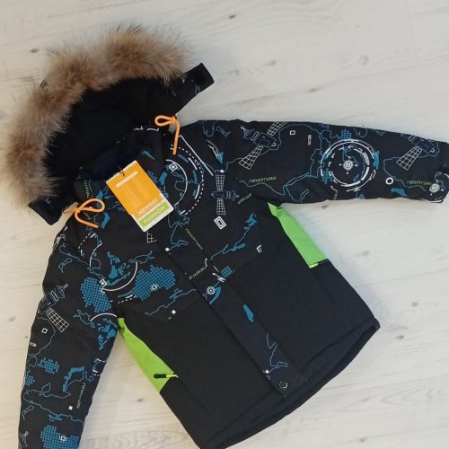 Куртка Malibu2 (110-134) 89-6 black (зима) Malibu2 89-6 black