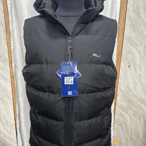 Жилетка Golannia (M-3XL) 322 black-old-1 (деми) Golannia 322 black-old-1