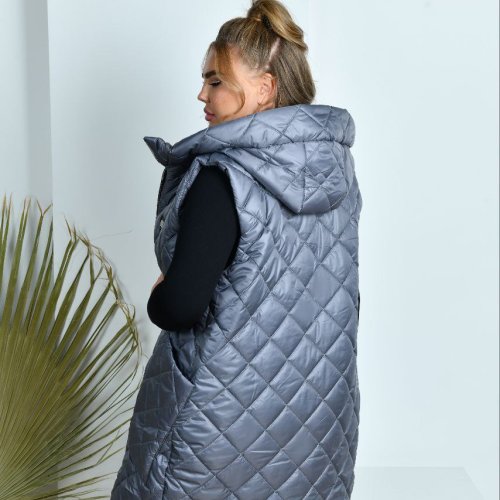 Жилетка Iren Veles (54-60) 4023 grey (деми) Iren Veles 4023 grey