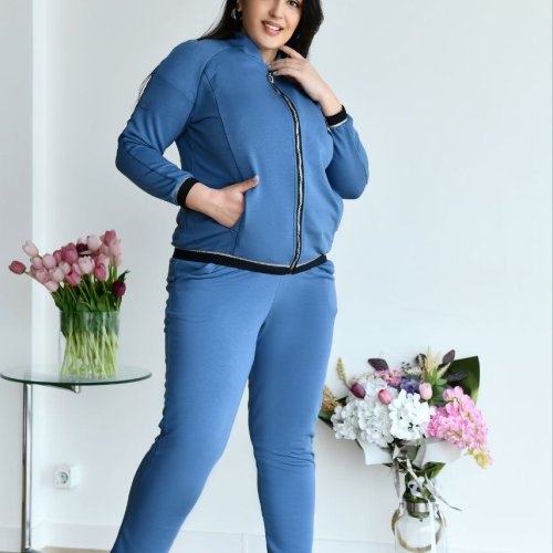 Костюм спорт Iren Veles (52-58) 4041 blue (деми) Iren Veles 4041 blue
