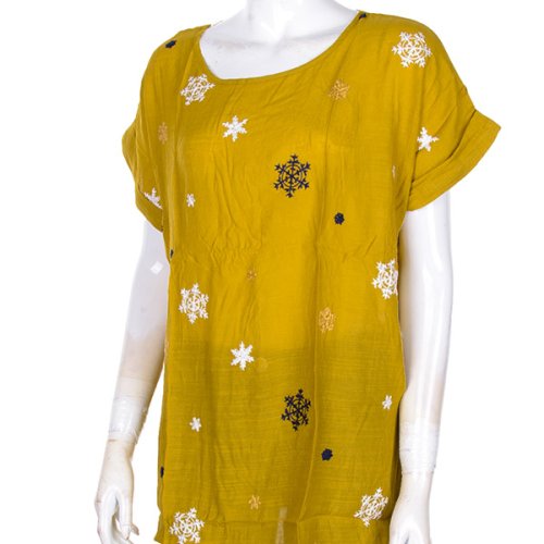 Футболка Obuv OK2 (XL-4XL) 703 yellow (08500) (лето) Obuv OK2 703 yellow (08500)