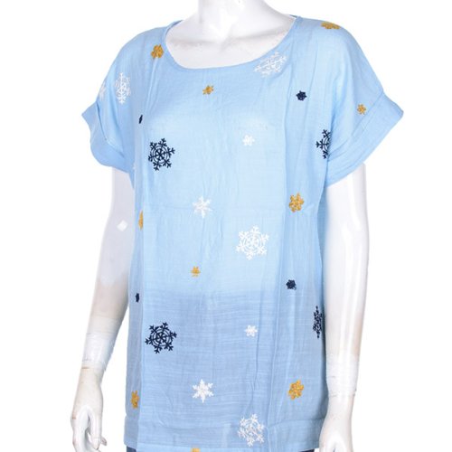 Футболка Obuv OK2 (XL-4XL) 703 l.blue (08500) (лето) Obuv OK2 703 l.blue (08500)