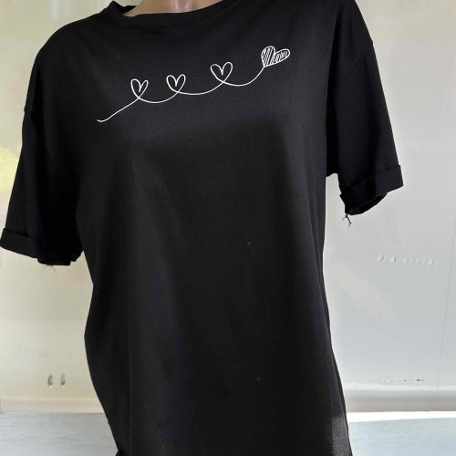 Футболка LeVisha (50-54) 54011 black (лето) LeVisha 54011 black