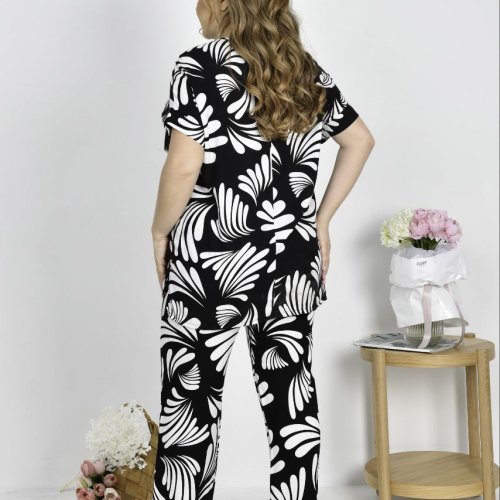 Костюм Iren Veles (50-56) 1448 black (лето) Iren Veles 1448 black