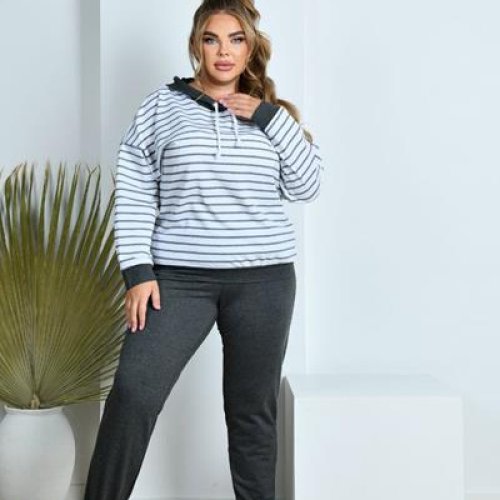 Костюм спорт Iren Veles (54-60) 4018 grey (деми) Iren Veles 4018 grey