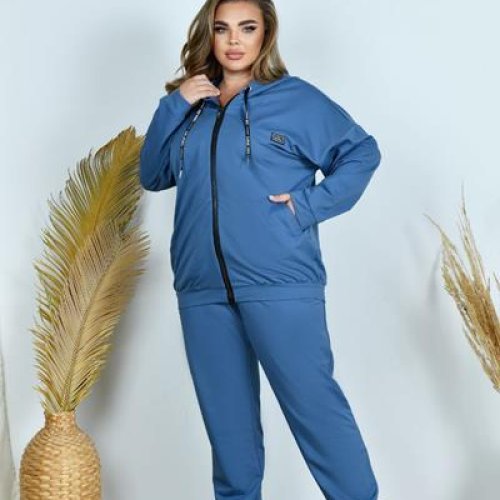 Костюм спорт Iren Veles (54-60) 4019 l.blue (деми) Iren Veles 4019 l.blue