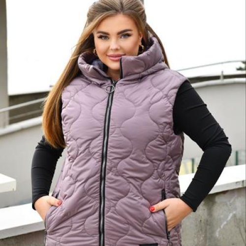 Жилетка Iren Veles (52-58) 4040 lilac (деми) Iren Veles 4040 lilac