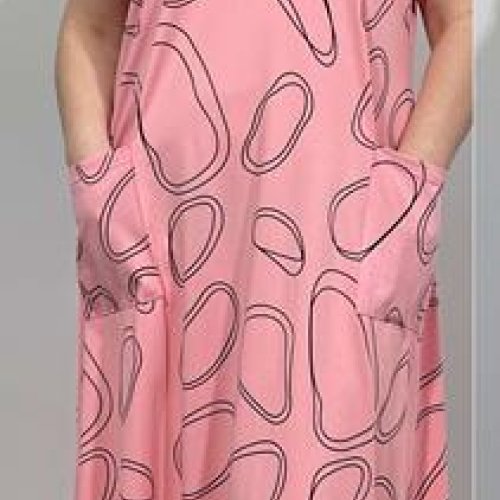 Сарафан BASE (48-52) 1091 pink (лето) BASE 1091 pink