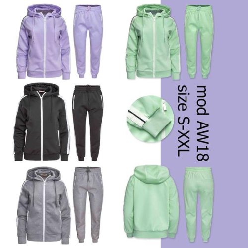 Костюм спорт Ale-Ate (S-2XL) AW18 grey (деми) Ale-Ate AW18 grey