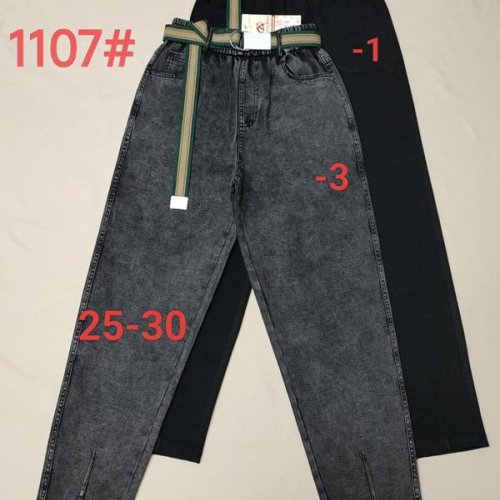 Джинсы Immei (25-30) 1107-1 black (деми) Immei 1107-1 black