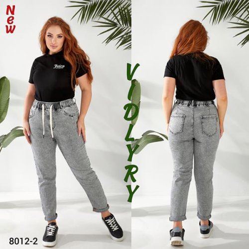 Джинсы Vidlyry (28-33) 8012-2 grey (деми) Vidlyry 8012-2 grey