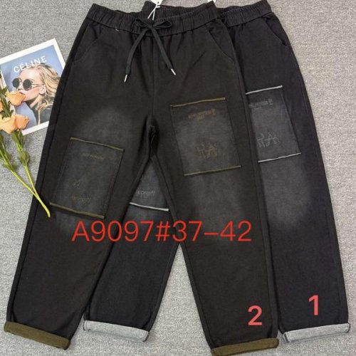 Джинсы Immei (37-42) A9097-1 black (деми) Immei A9097-1 black
