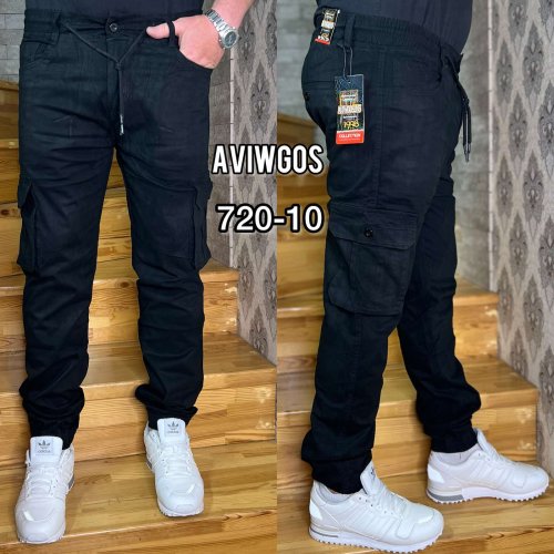 Джинсы God Baron (29-38) 720-10 black (деми) God Baron 720-10 black