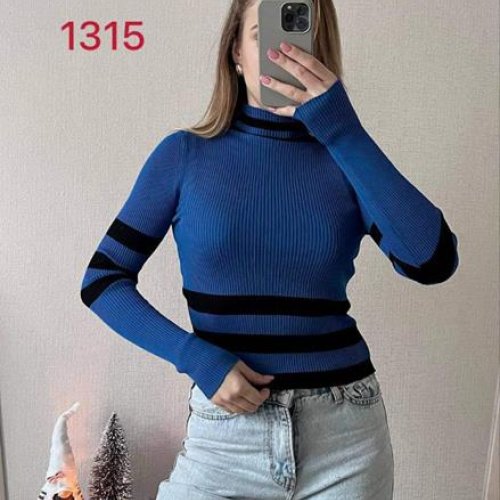 Свитер FSN (42-46) 1315 blue (деми) FSN 1315 blue