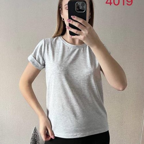 Футболка FSN (42-46) 4019 grey (лето) FSN 4019 grey