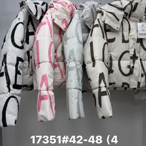 Куртка Jacket (42-48) 17351 white-grey (деми) Jacket 17351 white-grey
