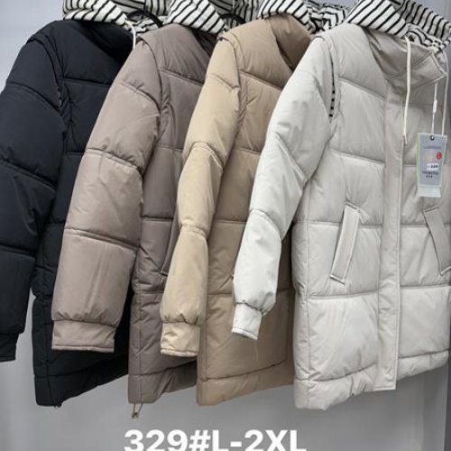 Куртка Jacket (L-2XL) 329 grey (деми) Jacket 329 grey