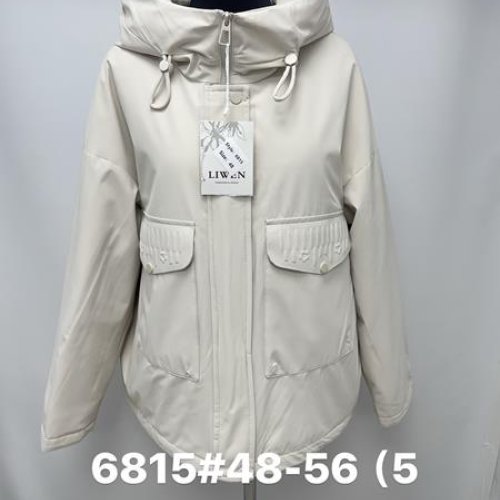 Куртка Jacket (48-56) 6815 l.beige (деми) Jacket 6815 l.beige