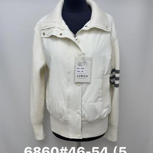 Куртка Jacket (46-54) 6860 milk (деми) Jacket 6860 milk