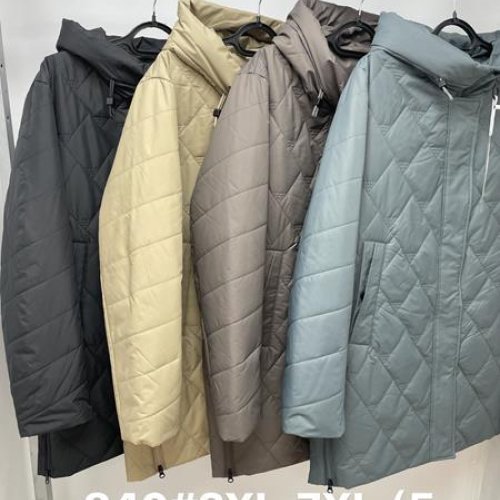 Куртка Jacket (XL-7XL) 840 grey (деми) Jacket 840 grey