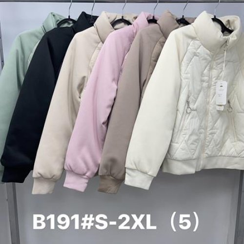 Куртка Jacket (S-2XL) B191 white (деми) Jacket B191 white