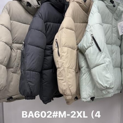 Куртка Jacket (M-2XL) BA602 black (деми) Jacket BA602 black
