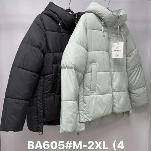 Куртка Jacket (M-2XL) BA605 black (деми) Jacket BA605 black