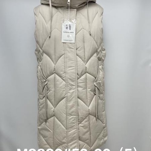 Жилетка Jacket (52-60) M8886 beige (деми) Jacket M8886 beige
