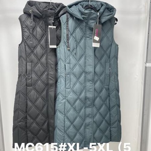 Жилетка Jacket (XL-5XL) MC615 blue (деми) Jacket MC615 blue