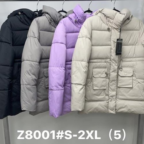 Куртка Jacket (S-XL) Z8001 black (деми) Jacket Z8001 black
