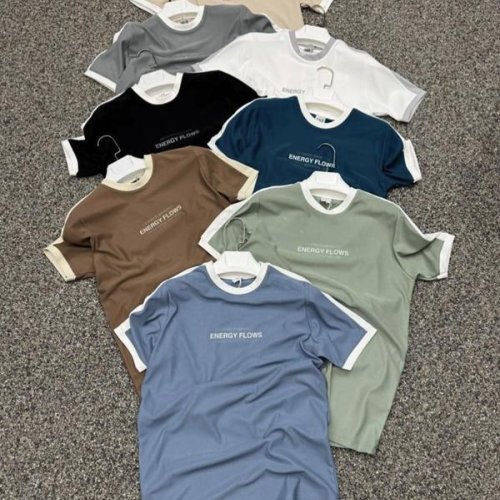 Футболка F.T.H (S-2XL) F59 beige (лето) F.T.H F59 beige