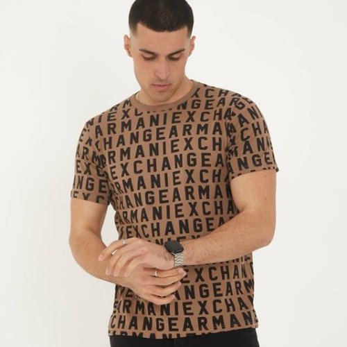 Футболка F.T.H (S-2XL) F89 brown (лето) F.T.H F89 brown