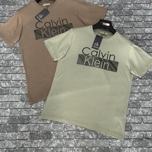 Футболка F.T.H (S-2XL) F111 brown (лето) F.T.H F111 brown