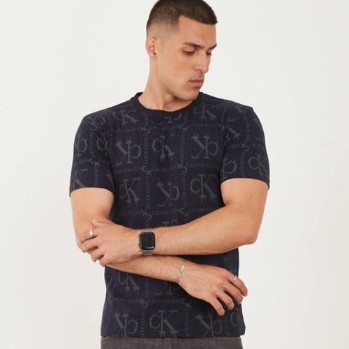 Футболка F.T.H (S-2XL) F119 navy (лето) F.T.H F119 navy