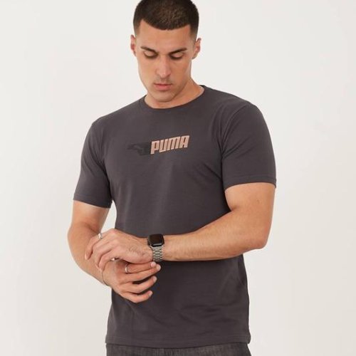 Футболка F.T.H (S-2XL) F123 grey (лето) F.T.H F123 grey