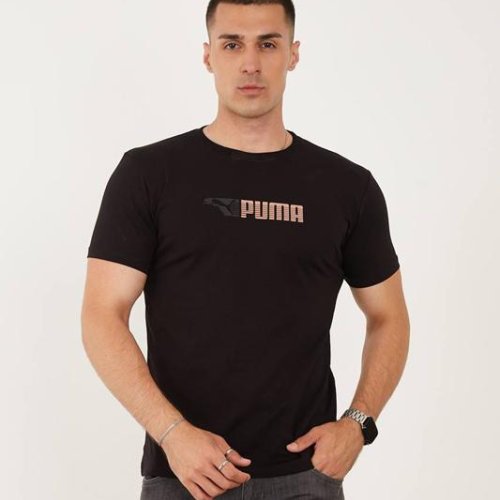 Футболка F.T.H (S-2XL) F124 black (лето) F.T.H F124 black