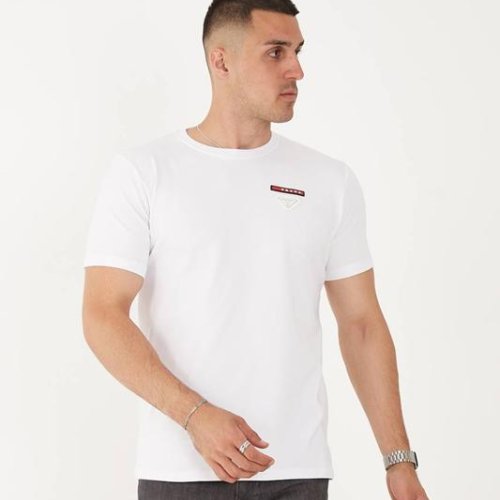 Футболка F.T.H (S-2XL) F130 white (лето) F.T.H F130 white