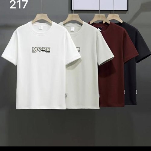 Футболка F.T.H (L-4XL) 217 wine (лето) F.T.H 217 wine