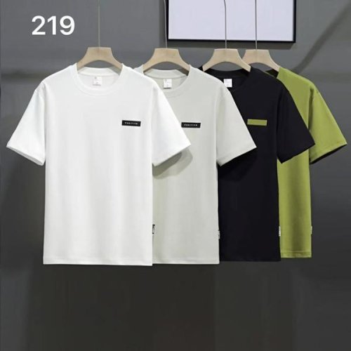 Футболка F.T.H (L-4XL) 219 black (лето) F.T.H 219 black