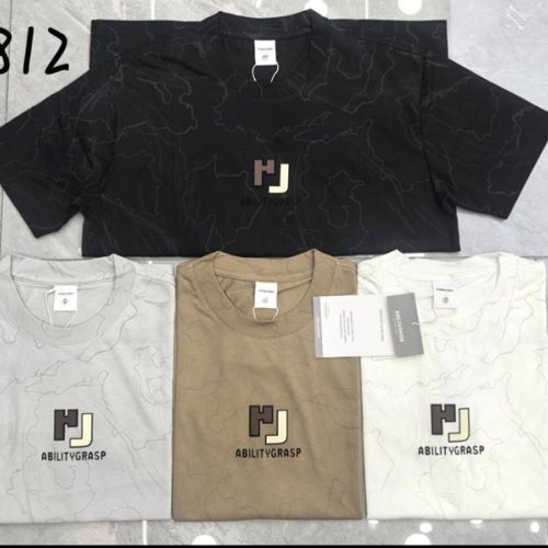 Футболка F.T.H (L-4XL) 89812 beige (лето) F.T.H 89812 beige