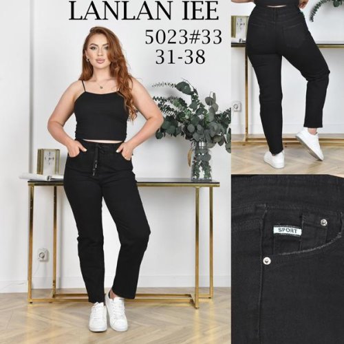 Джинсы Lolo Blues (31-38) 5023 black (деми) Lolo Blues 5023 black