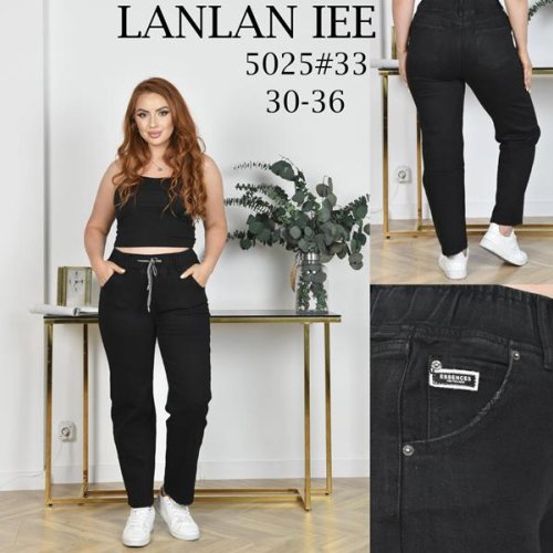 Джинсы Lolo Blues (30-36) 5025 black (деми) Lolo Blues 5025 black