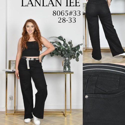 Джинсы Lolo Blues (28-33) 8065 black (деми) Lolo Blues 8065 black