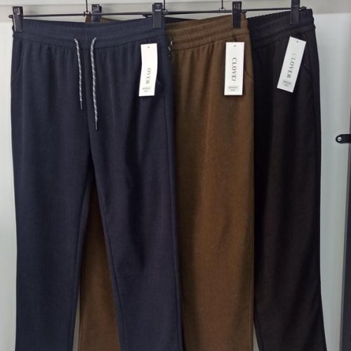 Штаны спорт SvedaJin (2XL-6XL) MR698 brown (деми) SvedaJin MR698 brown