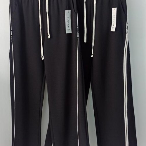 Штаны спорт SvedaJin (M-2XL) LM8886 black (деми) SvedaJin LM8886 black